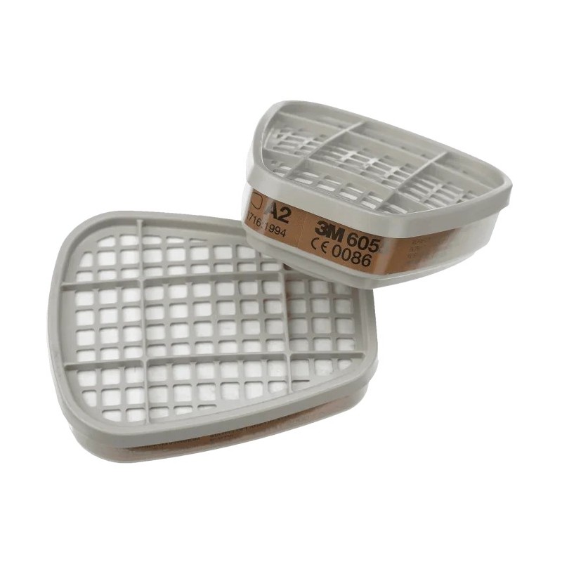 3M 6055 A2 anglinis filtras nuo dujų ir garų  2vnt