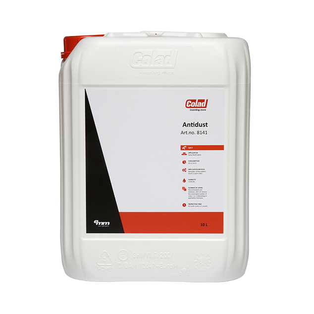 Skystis dažymo kameros sienoms 10L Antidust Colad